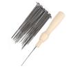 Wool Felting Tool Kit Wood Handle Stainless Steel Felting Needles Felting Supplies (Black Bottle)