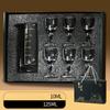 Super Cheap Shot Glasses Set Gift Box European Classic Clear Baijiu Cup Suit 1 Pc Decanter 6 Pc Shot Cup Vodka Liquor Bullet Cup