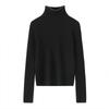 Lekasha Women's 100% Pure Cashmere Ribbed High Collar Knit Sweater