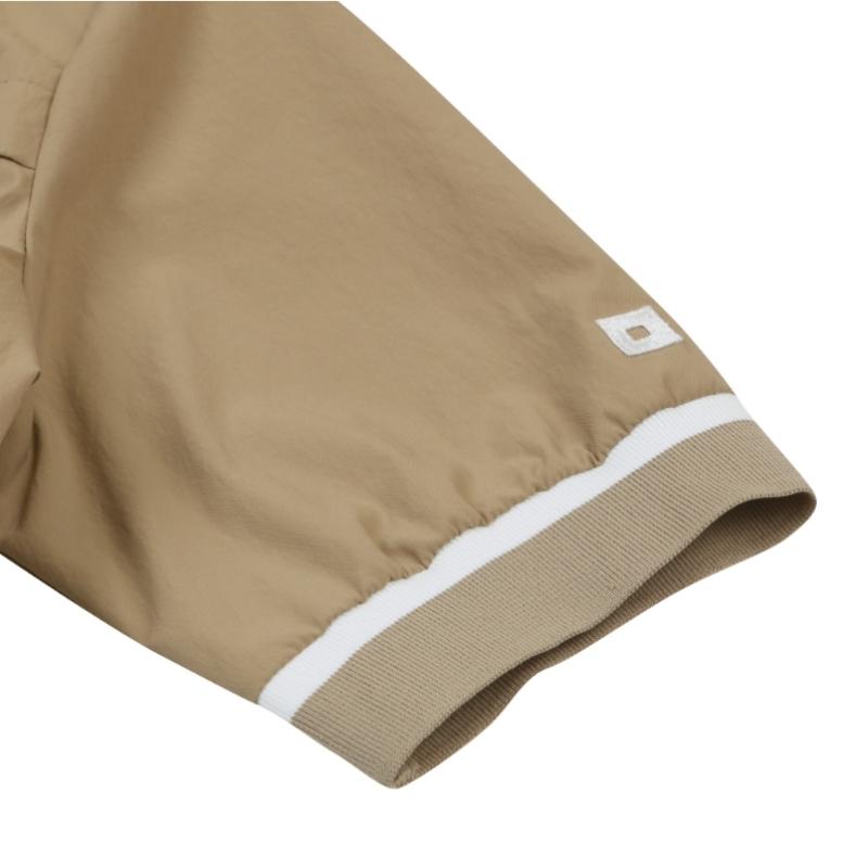 ONOFF Women S Hooded Short Sleeve jumpSuit Of3033la Beige