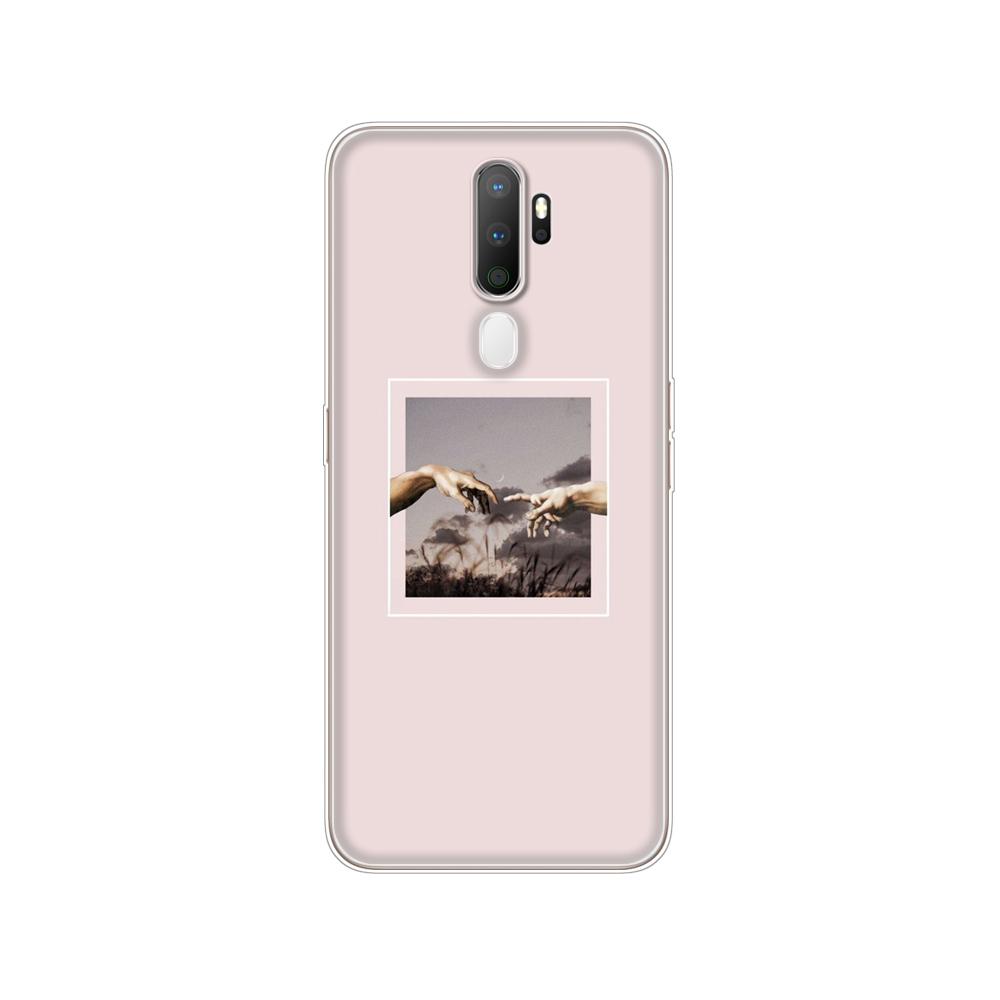 Pouzdro Pro Oppo A9 A5 2020 Pouzdro Měkké TPU Kryt na Zadní Stranu Telefonu Pro OPPOA9 OPPOA5 Coque Silikonové Pouzdro 6.5" Kůže nárazuvzdorná roztomilá