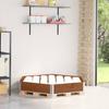 Vidaxl Raised Planter, Hexagonal, Brown, 160X160 Cm, Pine