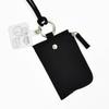 Marimo Craft Snoopy Travel Smartphone Shoulder Bag with Key Pass Case, Black (SPZ-4100)