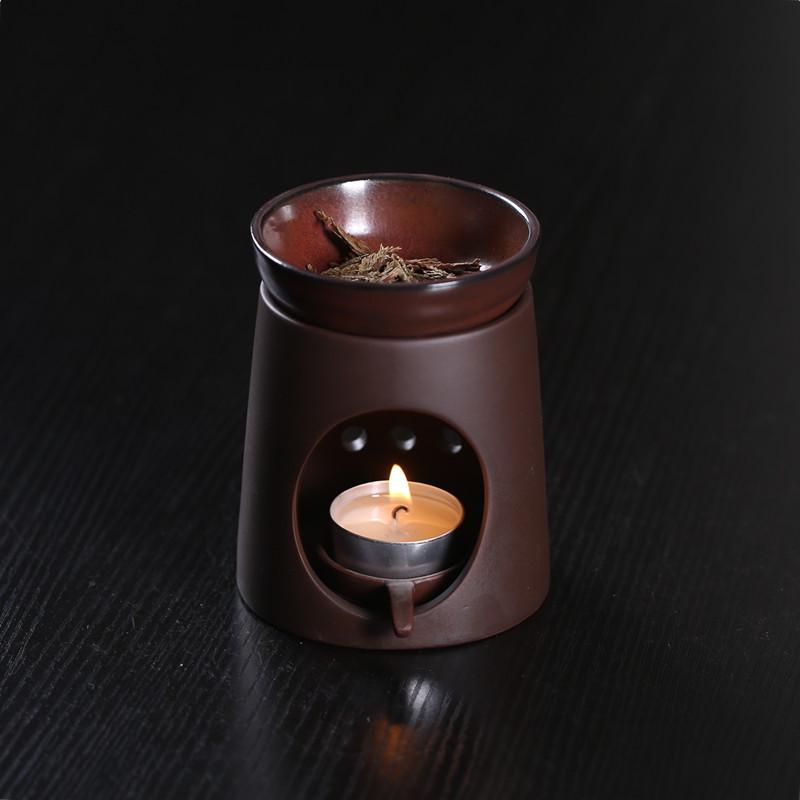 Ceramic Heater & Incense Burner: Cedar, Agarwood, Wax Melts & Aroma Diffuser Lamp