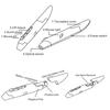 Wireless Mouse Pen 2.4G DPI Adjustable Portable Vertical Pen-shaped Stylus for Computer