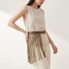 Boho Boheemse Stijl Riemen Y2K Geweven Kwast Tailleband Casual Kwast Weefsel Riemen Jurk Decoratie