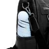 Women's PU Backpack with Patchwork Design Large Capacity Shoulder Bag for Daily Travel