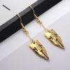 Bizarre Jojos Adventure Alloy Earrings With Electroplated Finish For Cosplay