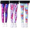 3 Τμχ Δημιουργικά Κολάν Παντελόνια Κοριτσιών με Φλοράλ Μοτίβο Ρούχα Γυμναστικής Παντελόνια