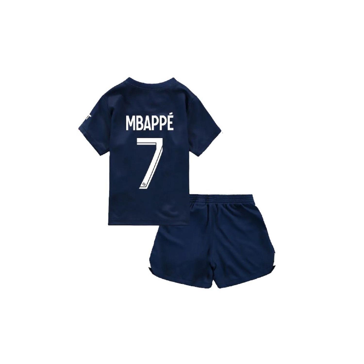 

Комплект из 2 детских майок Mbappe Paris Saint Germain сезона 2022/23