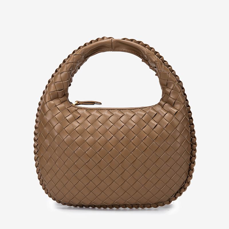 Women's Woven Bag, European and American Retro Vegetable Basket, Underarm Bag, Hand Bag, Shoulder Bag