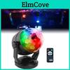 Colorful Rotating Led Projection Light With Remote Control For Car And Home Entertainment