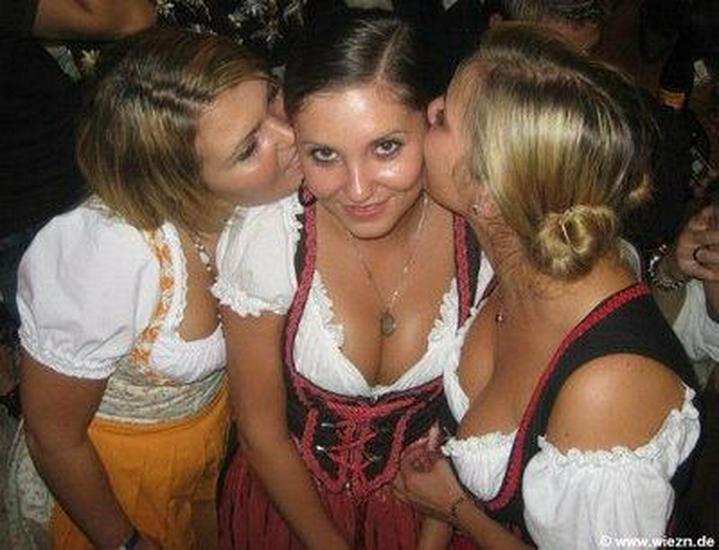 Etnické Dirndl Oktoberfest Party Kostýmový Set