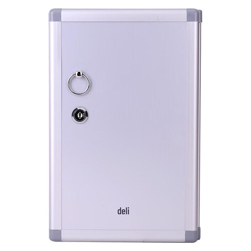 Deli Aluminum Alloy Wall-Mounted Key Cabinet
