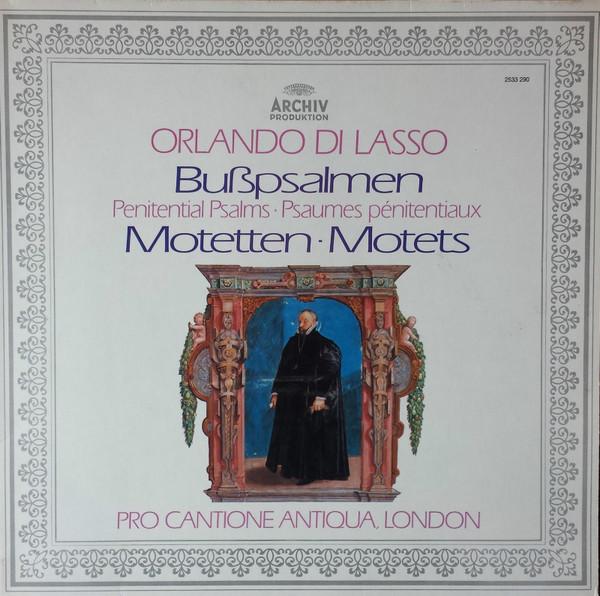 

Виниловая пластинка ROLAND DE LASSUS PRO CANTIONE ANT Букшальмы Мотеты 2533290 Archiv Produkti 1975 Германия Классика Б/у