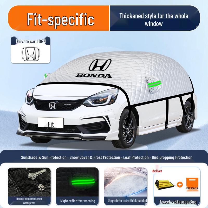 Honda Fit 4. Generation Sonnenschutz: Hitzeschutzvisier, Regenschirm, Vorhang, Windschutzscheibenabdeckung.