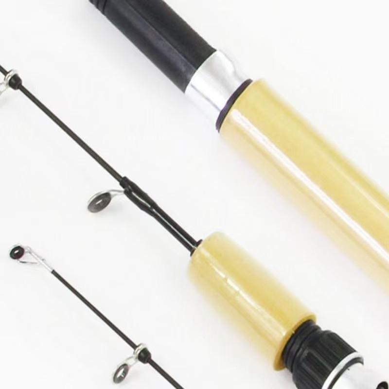 Custom Telescopic Solid Fiberglass Ice Fishing Rod – Available in 55, 65, 75, and 100 Sizes