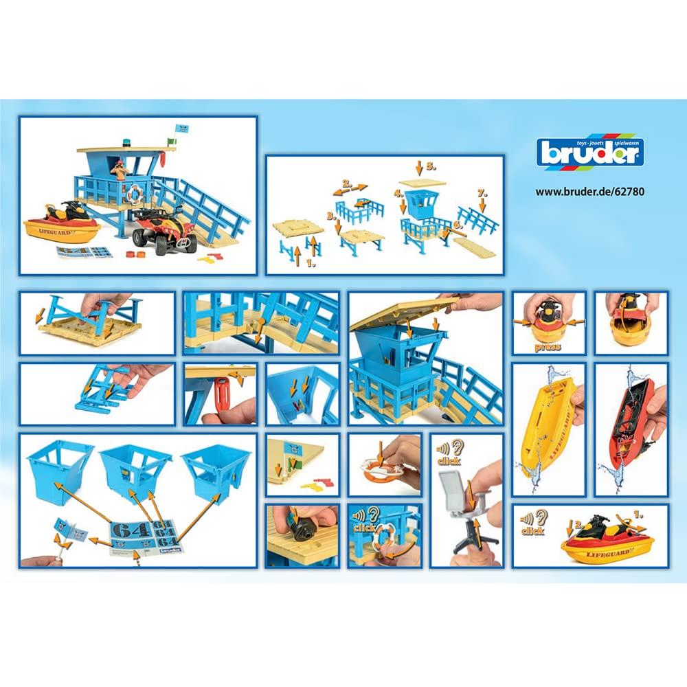 bruder lifeguard station BR62780