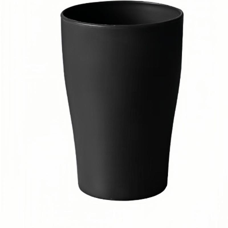 

Черный набор столовой посуды из пшеничной соломы, 16 предметов: Миски, Тарелки, Чашки - Портативные и Экологичные для Обедов на Открытом Воздухе