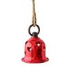 Christmas Bells Ornament Rustic Iron Jingle Bells Christmas Hanging Decoration for Xmas Holiday Tree Doorway Decor