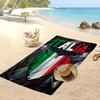 Italy Football Print Beach Towel Quick Dry Super Absorbent Soft Bath Towel for Swimming Beach Travel Fan Souvenir Gift
