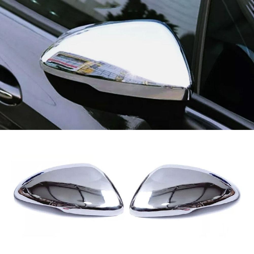 2 peças esquerda e direita capa de espelho cromado para Vauxhall para Opel para ASTRA K 2015+ capa de espelho de carro