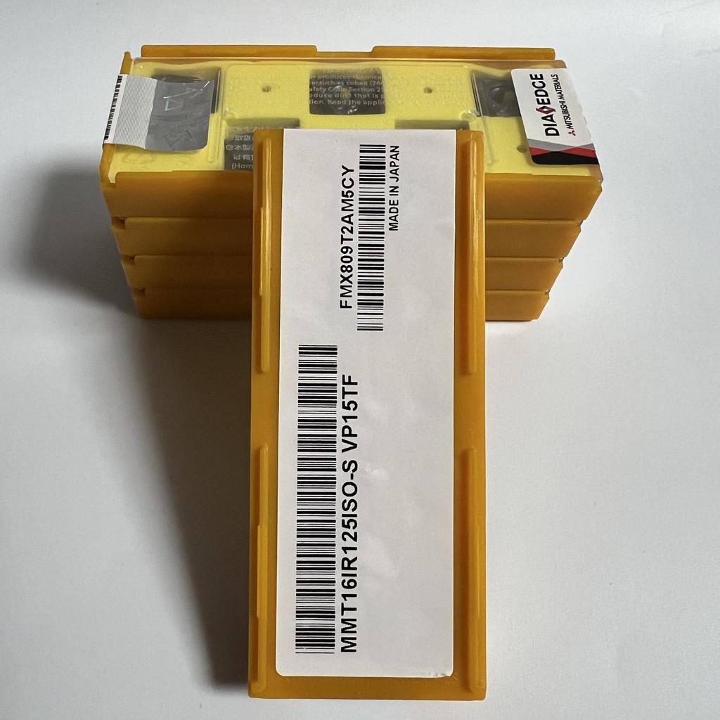 MITSUBISHI / MMT16IR125ISO-S VP15TF / Carbide CNC Blade 10 Pcs
