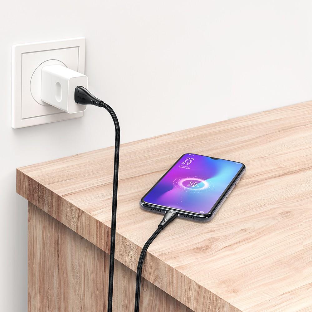 Phone Cable With Car Play And Android Auto Support Mcdodo Mamba Series Micro Usb 1.2M
