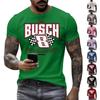 Men's Casual Short Sleeve T Shirt Letter Print Graphic Tee Crew Neck Comfortable Fit Soft Fabric Durable Stitching