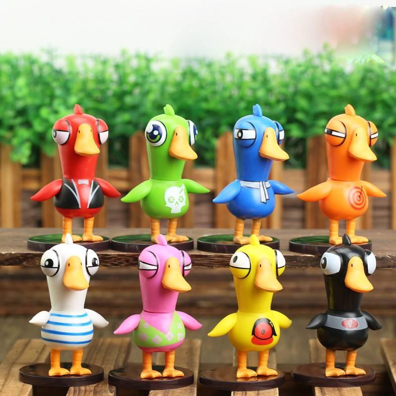 Cute And Colorful Pvc Goose And Duck Action Figure Perfect For Anime Collectors And Gift Ideas