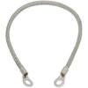 2/4Pcs 11Inch Universal Engine Ground Strap Wires Connections for K Series K24 K20 EG EF EK DC2 KTH-GWP-011(2Pcs)