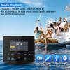 MP3 / MP5 Marine Radio Boat Stereo Bluetooth-compatible FM AM Media Audio System Waterproof Accessories For Yacht ATV UTV SUV