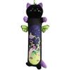 Colorful Cat & Salamander Halloween Pillow - Cute Long Strip Cushion for Couples