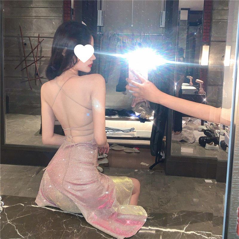 Summer 2025 Sexy Slimming Fishtail Sling Dress for Women