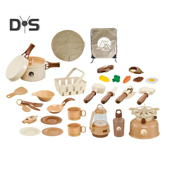 Kinder Outdoor Explorer Set Abenteuer Kit Mini Fernglas Kinder Kompass Pfeife Lupe Fangbox Zelt Mesh Sand Design Lernspielzeug