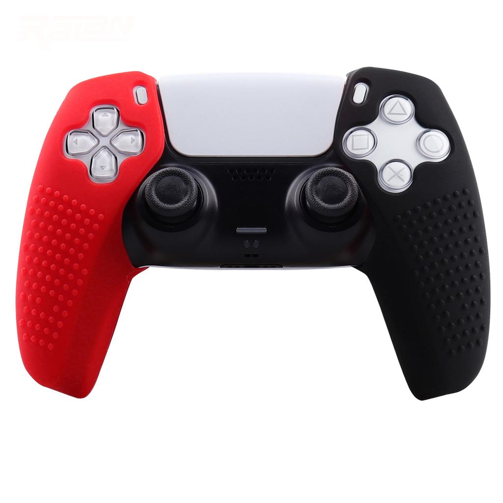 Anti-slip Seperated Soft Silicone Protective Case for PS5 Controller Cover Skin Gamepad Case Video Games Accessories for PS5