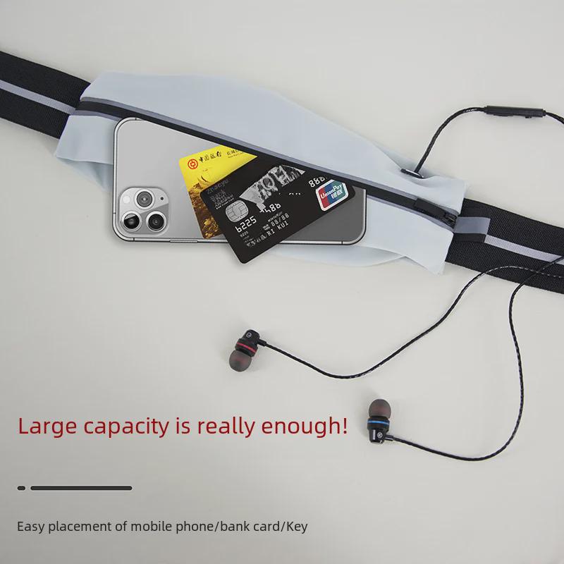 Vanntett Tyverisikker Treningsmidjeveske for Utendørssport