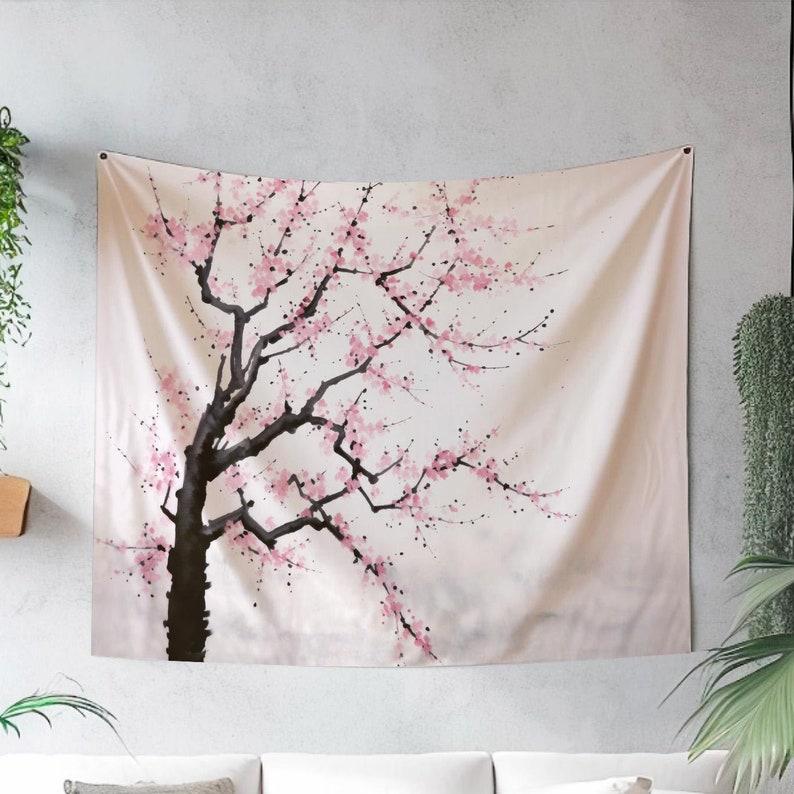 Cherry blossoms tapestry 75x100