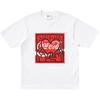 Uniqlo Heart Pattern Logo Print Short Sleeve T-Shirt Unisex Tops White 477984-00