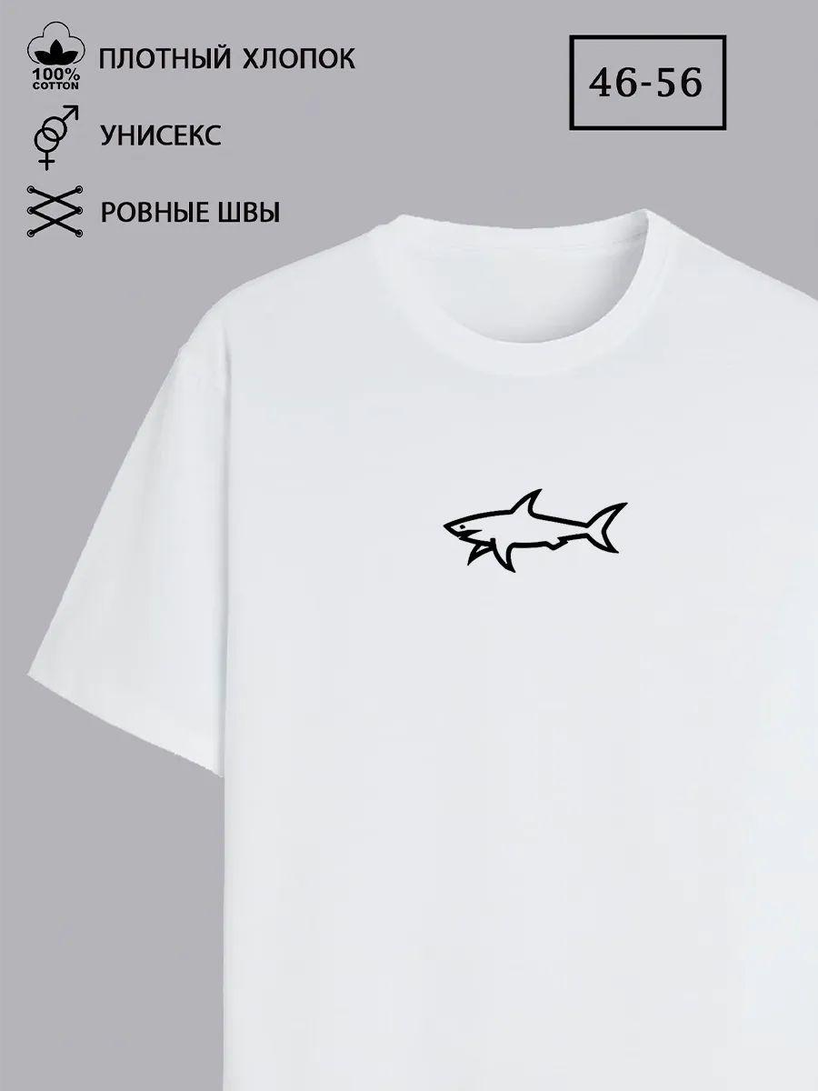 

Shark print T-shirt L