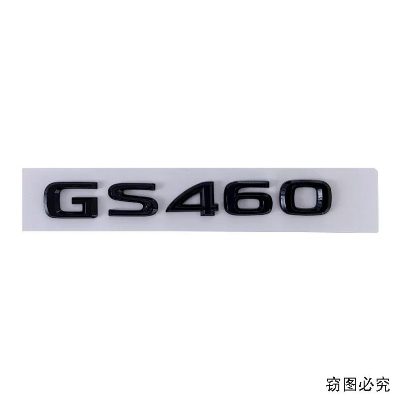 ABS Car Body Side Emblem Decals for Lexus GS300 GS350 GS400 GS430 GS460 Logo Rear Trunk Sticker Badge Accessories