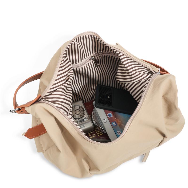 Large Capacity Handbag Women Lightweight Shoulder Bag Commuter Tote Bag