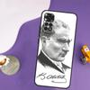 Mustafa Kemal Ataturk Case For Xiaomi Redmi Note 13 Pro 14 12 9 10 11 Pro 10S 11S 12S Redmi 10C 13C 14C 12C Cover