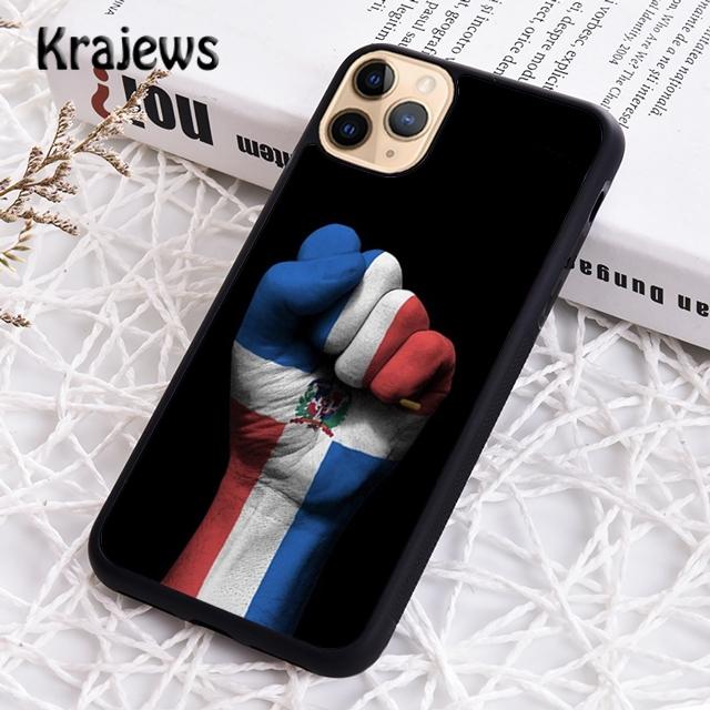 Krajews Dominican Republic Coat Of Arms Phone Case For IPhone 18 17 Air 16 15 14 plus 11 12 13 pro max coque Shell Fundas