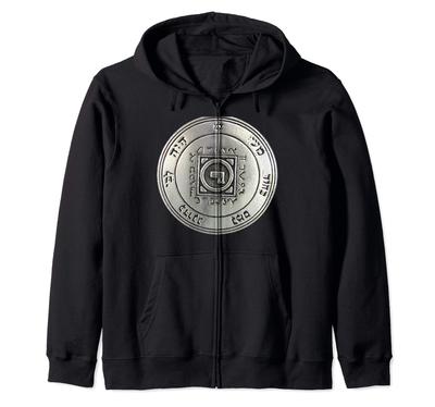 The Ultimate Love Charm: Venus Symbol Zip-up Hoodie