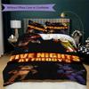 Five Nights Freddy'S Animatronic-Köpfe Dreiteiliges Set Ohne Kern 1 Bettbezug 2 Kissenbezug Ohne Kern Weihnachts-Geburtstagsgeschenk