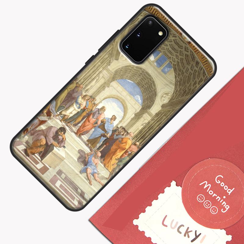 Renaissance Art Painting Phone Case For Samsung Galaxy S26 S25 Ultra S20 S21 S22 S23 S24 S10 Plus S25 FE Cover Shell