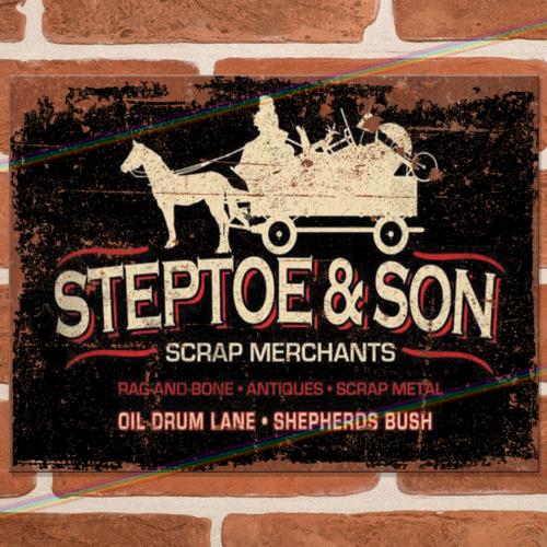 

STEPTOE AND SON TV Metal Signs Mancave Pub Shed Bar Cave Garage Tin Sign Gift UKAluminum 20x30cm（7.8x11.8inch）