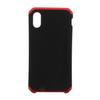 Shockproof Metal Bumper Case Cover For IPhone XS Black+Red