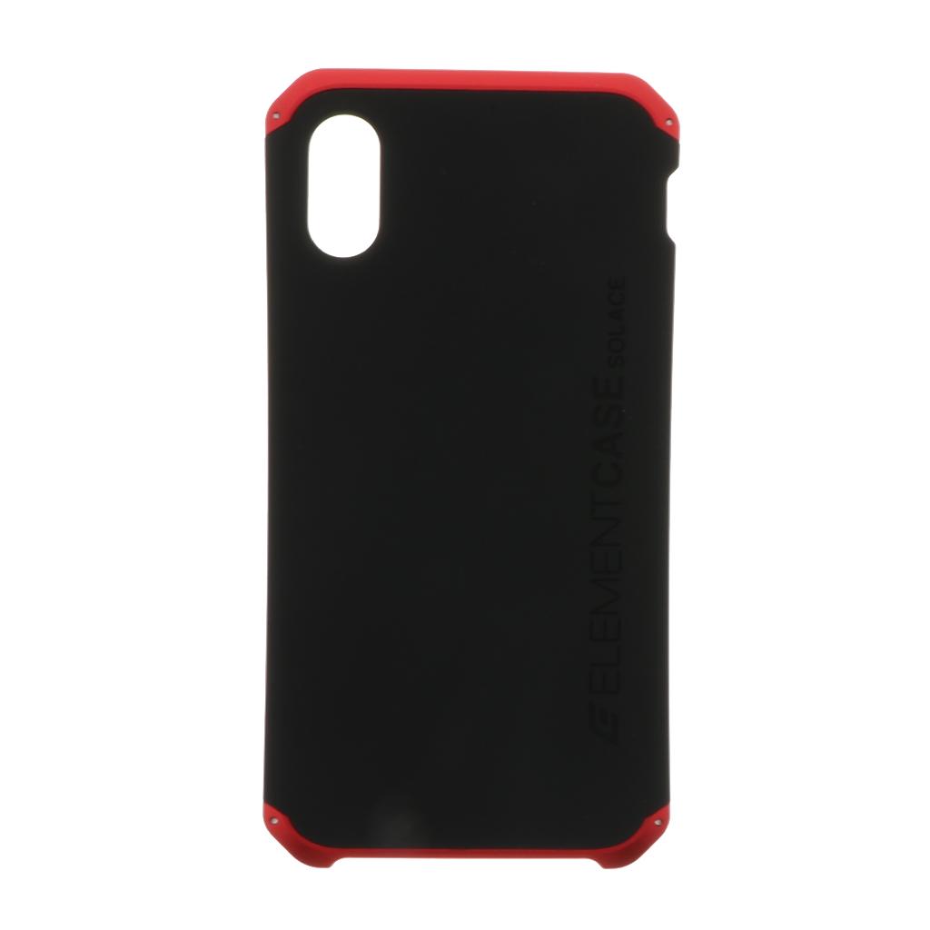 Shockproof Metal Bumper Case Cover For IPhone XS Black+Red